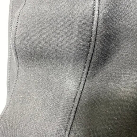 NEW SPANX Womens Pants Black Size M The Perfect Kick Flare Pont Stretch Smooth - Picture 8 of 11